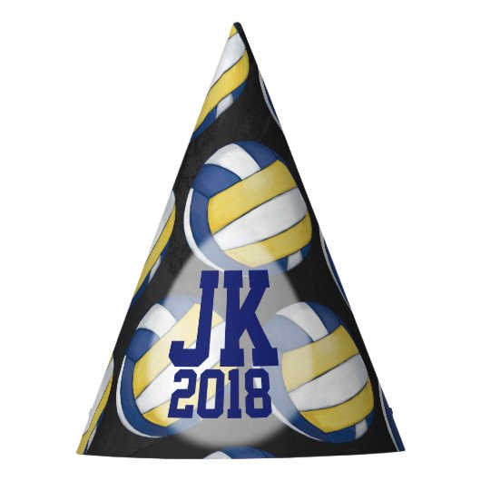 07of12カスタムバレーボールパーティー帽子 パーティーハット (正面)
