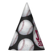 07of12カスタム野球パーティー帽子 パーティーハット (左)