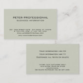 08モダンプロフェッショナル名刺カラーリード 名刺 (正面/裏面)