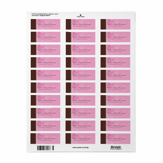 083 Voula :: SMALL SELF-ADDRESSED LABELS ラベル (フルシート)