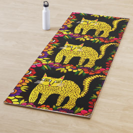 089 - Basi the Cat Yoga Mat ヨガマット