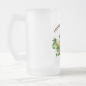 (08)ホツプのためのハイキングは16のozのマグを曇らしました フロストグラスビールジョッキ (左)