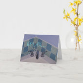 08-11-07 001は、…リラックスします カード (黄色い花)