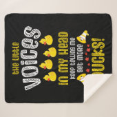 08.Rubber duck for a Duck Lovers シェルパブランケット (正面(横))