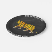 08of12トラのカスタムなパーティーのプレート ペーパープレート (アングル)