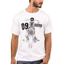 09ライダー オートバイ バイカー グラフィックTシャツ