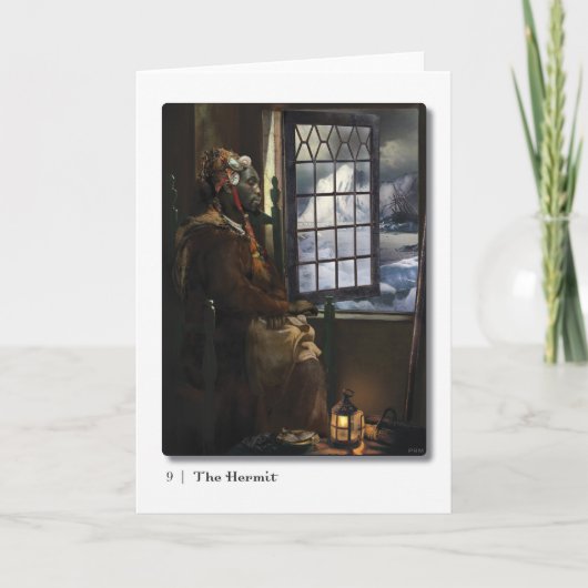09仙人タロットグリーティングカード カード (正面)