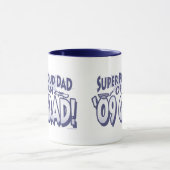 「09卒業生の極度の誇り高いパパ マグカップ (中央)