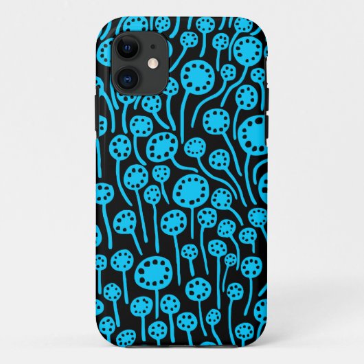 090512空の青(黒) Case-Mate iPhoneケース (裏面)