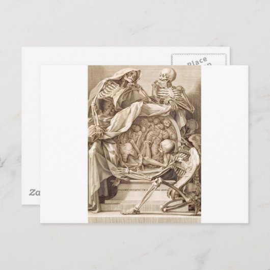 090skeleton2 ポストカード (正面/裏面)