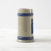 092408-1BS BRANDYWINEの青 ビールジョッキ (中央)