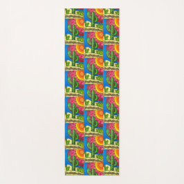 096 – 砂漠ジャイアントパターンヨガマット ヨガマット