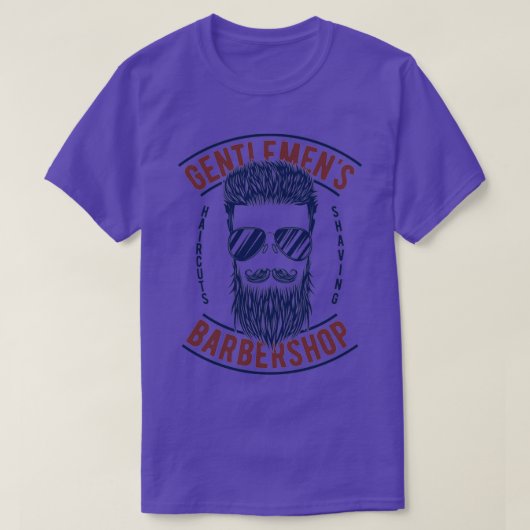 09 Barbershop3 Tシャツ (デザイン正面)