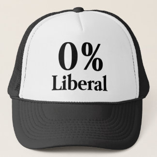 0%の自由主義者 キャップ