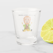 0%アイルランド語、100%レプレ飲ハおもしろいーン ショットグラス (裏面)