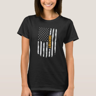 0 デンタルプロフェッショナル ポジティブなキャリア アメリカ国旗 フ Tシャツ