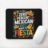 0%メキシカン 100%フィエスタ準備完了 マウスパッド (マウス)