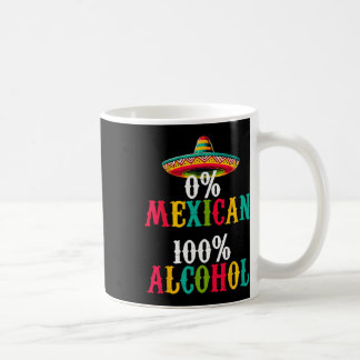 0%メキシコのテキーラSombrero Cinco De コーヒーマグカップ