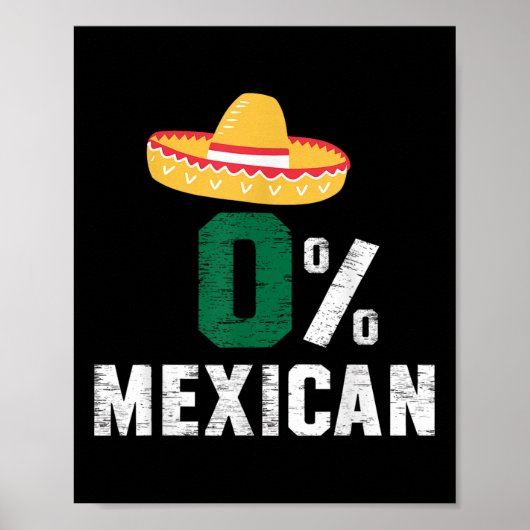 0%メキシコシンコデマヨフィエスタソンブレロおもしろい_2 ポスター (正面)