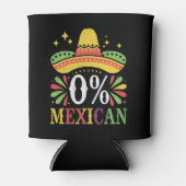 0% メキシコ人 0パーセント 面白いシンコデマヨ 缶クーラー (正面)