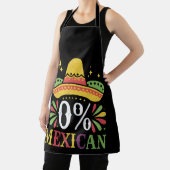 0%メキシコ 五月五日節+おもしろTシャツ エプロン (インサイチュ)