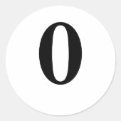 0 ラウンドシール (正面)