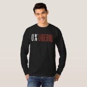 0 リベラル 100 アメリカ人 Tシャツ (正面フル)
