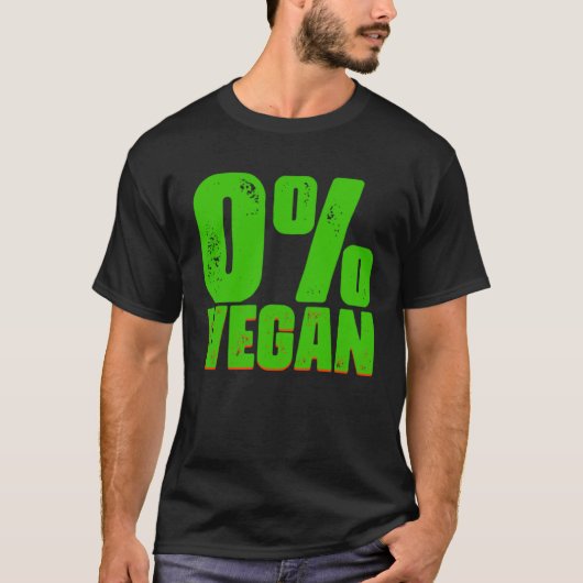 0 ヴィーガングリルフレーズ 肉 ピットマスター Tシャツ (正面)