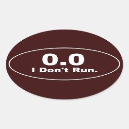 0.0私はステッ走ク。 楕円形シール