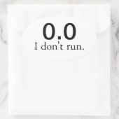 0.0私はステッ走ク。 楕円形シール (バッグ)