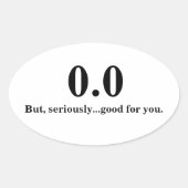 0.0 楕円形シール (正面)