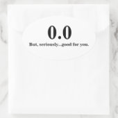 0.0 楕円形シール (バッグ)