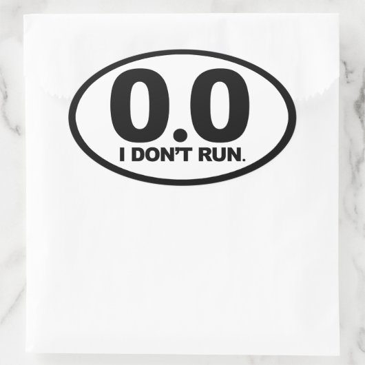 0.0 楕円形シール (バッグ)