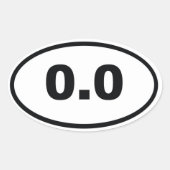 0.0 楕円形シール (正面)