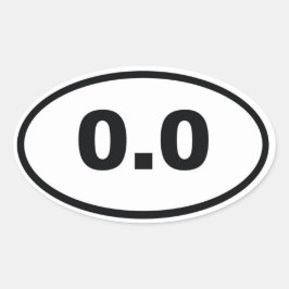 0.0 楕円形シール