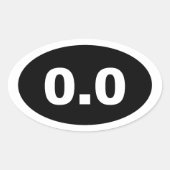 0.0 楕円形シール (正面)