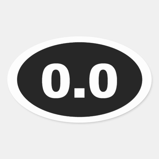 0.0 楕円形シール (正面)