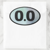 0.0 楕円形シール (バッグ)