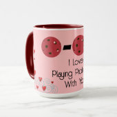 0-0-2バレンタインデー遊ンと一緒に漬物が大好き マグカップ (正面左)