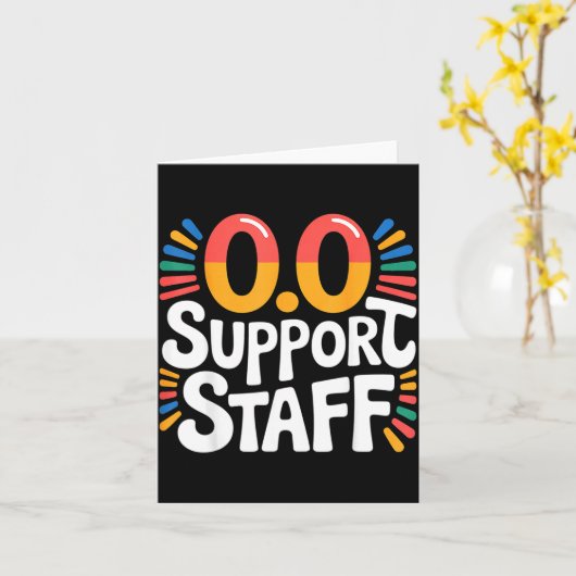 0.0 Suprt Staff Marathon Cheer Squad -  カード (黄色い花)