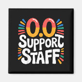 0.0 Suprt Staff Marathon Cheer Squad -  マグネット (正面)