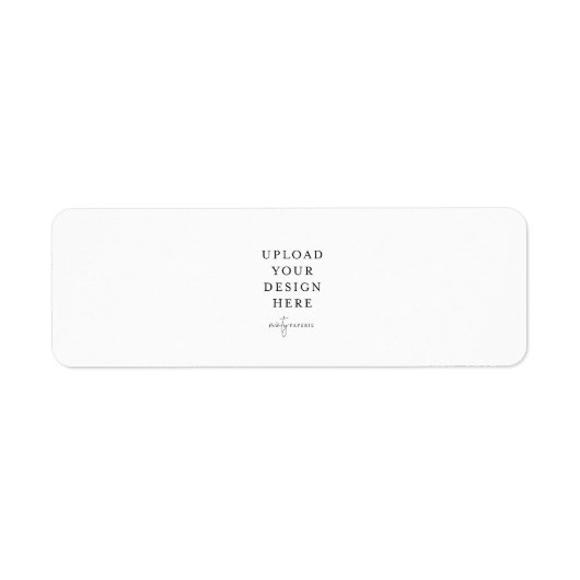 0.75インチx 2.25インチラベル – 横 ラベル (正面)