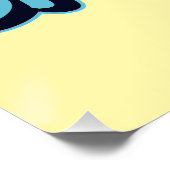 "0 Days Without Sarcasm" Humorous Poster Pink ポスター (コーナー)