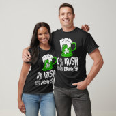 0 Irish 100 Drunkish Draft Beer Shamrock St Patric Tシャツ (ユニセックス)