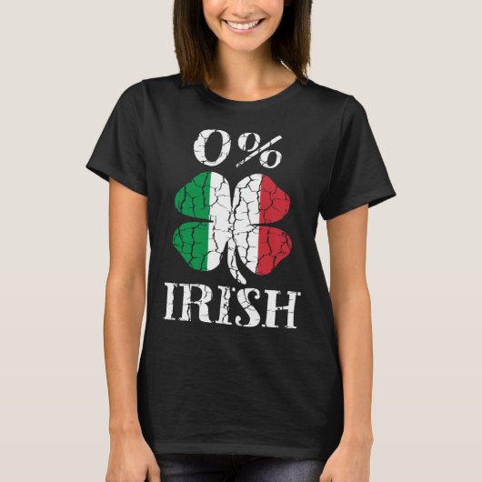 0 Irish Irish St Patrick s Day Shamrock Pattys Iri Tシャツ (正面)