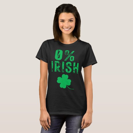 0 Irish  St Patrick s Day Tシャツ (正面フル)