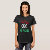 0 MexicanソンブレロとCinco deのための口ひげ Tシャツ (正面フル)