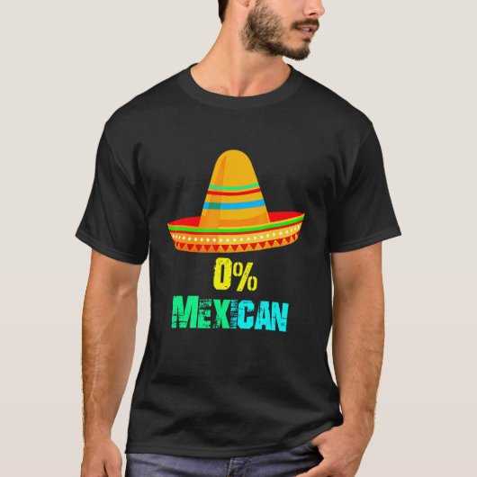 0 Mexican Cinco De DrinkoデザインパーティーCinco De M Tシャツ (正面)