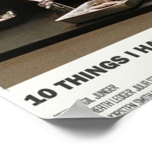 0 Thing They About You Movie ポスター (角)