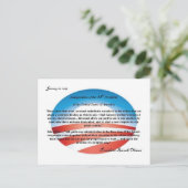 0bama Oロゴポストカード ポストカード (スタンド正面)